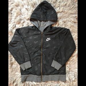 ♻️Vintage Nike Youth Reversible Full Zip Jacket